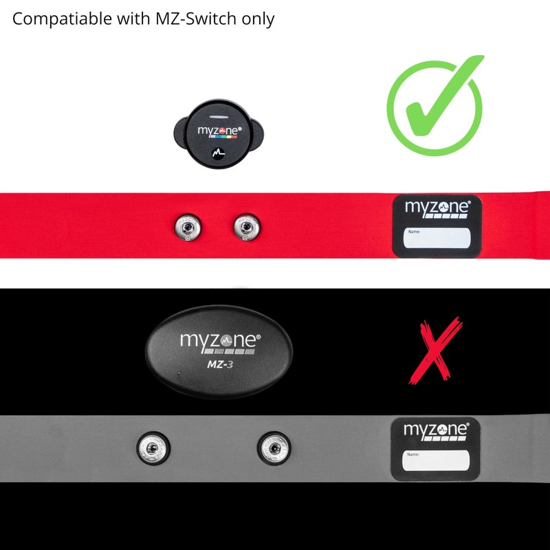 MYZONE MZ-Switch & Myzone Max Adjustable Replacement Chest Strap (Medium), Comfortable & Secure Fit for Fitness Tracking â€“ Ideal for Home Workouts & Gym Training - Image 4